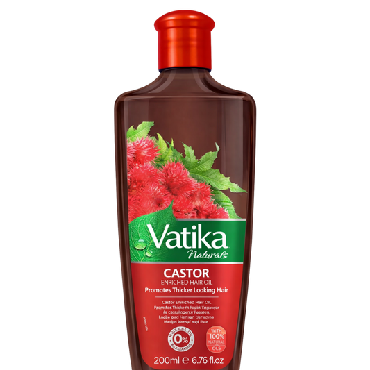 Vatika Naturals Castor Enriched Hair Oil – 200ml