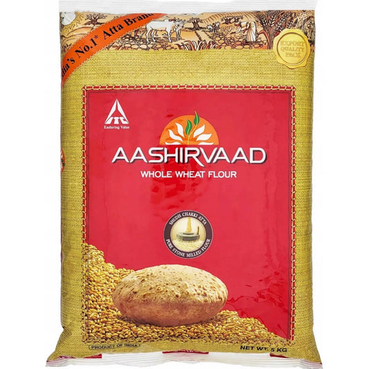 Aashirvaad Whole Wheat Flour – 10kg